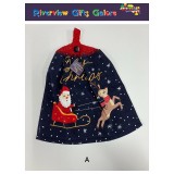 Crochet Top Hand Towel / Tea Towel -  Merry Christmas Crochet Top Hand Towel / Tea Towel -  Merry Christmas